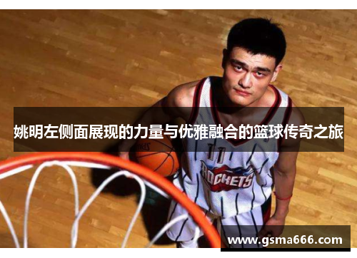 姚明左侧面展现的力量与优雅融合的篮球传奇之旅
